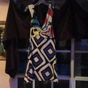 Desigual multi color dress, very sexy